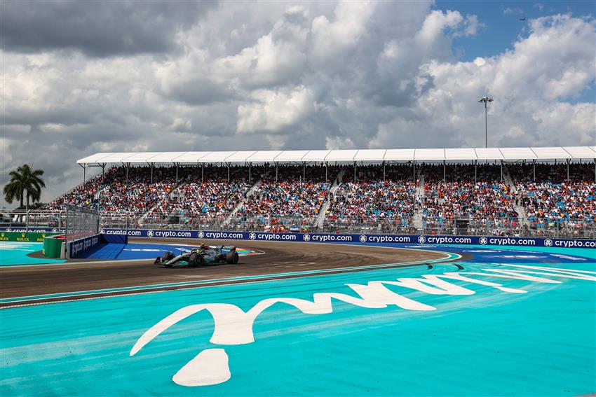 Miami F1 track